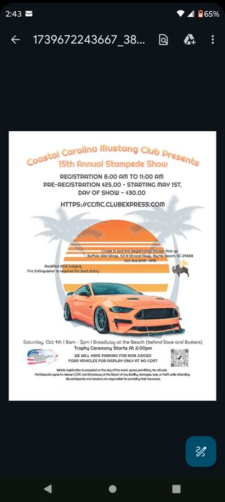 15th Annual Stampede and All Ford Show 